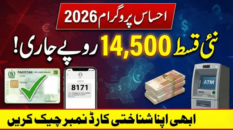 8171 Latest Update 2026 – BISP & Ehsaas CNIC Online Check مکمل رہنمائی
