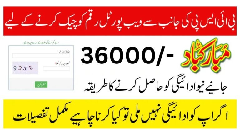 8171 How It Works – CNIC Check, Eligibility & Payments